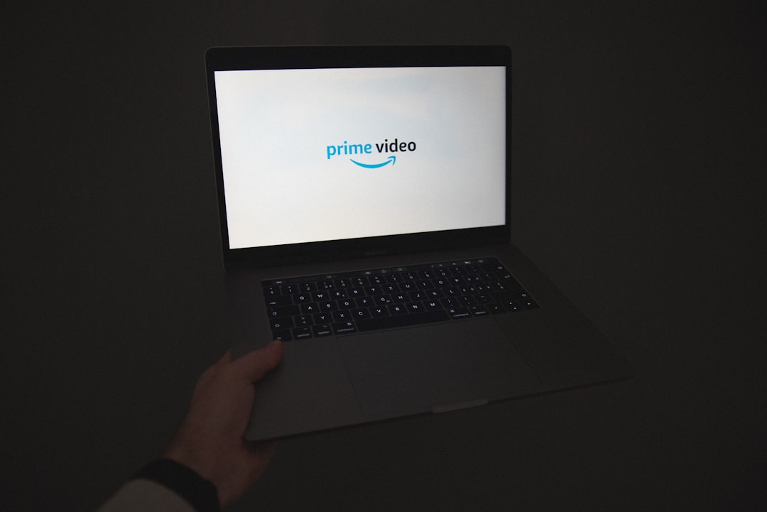 Watching Prime Video on a MacBook Pro